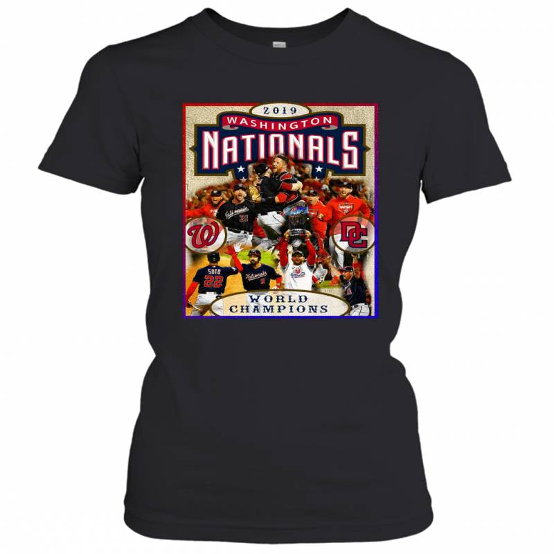 Washington Nationals World Series Poster Print by delovely Women’s T-Shirt