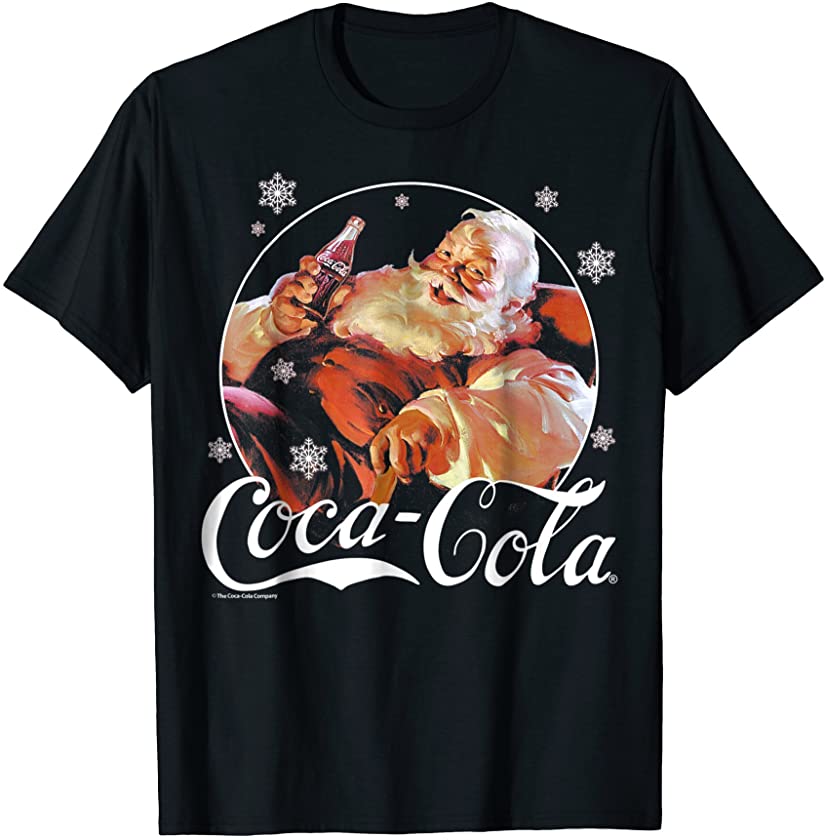 Vintage Relaxing Santa Christmas Graphic T-Shirt