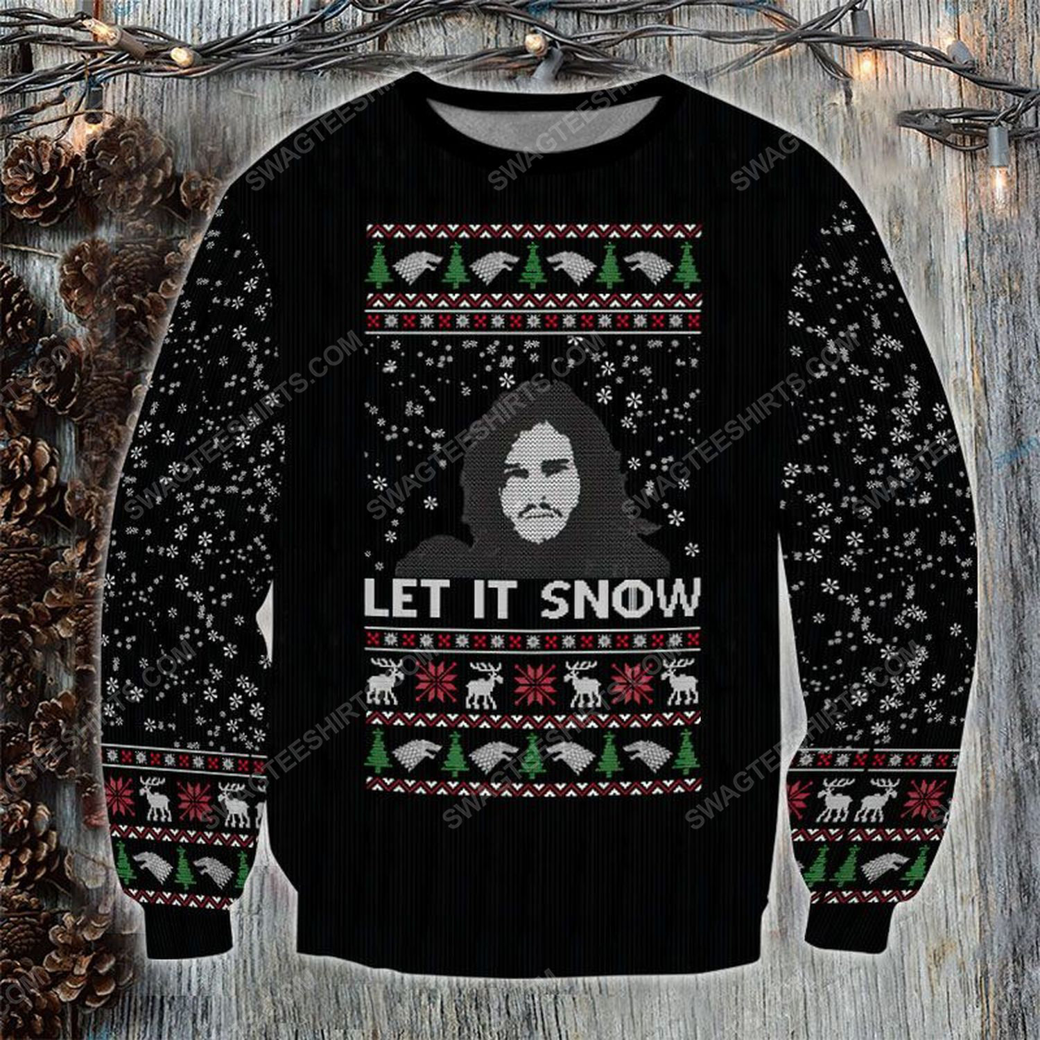 [Special Edition] Let It Snow Game Of Thrones ​Ugly Christmas Sweater – Maria