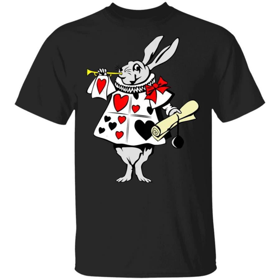 Alice in Wonderland Rabbit easter tshirt bunny playing music Coffee Mug Unisex Men Women Tshirt