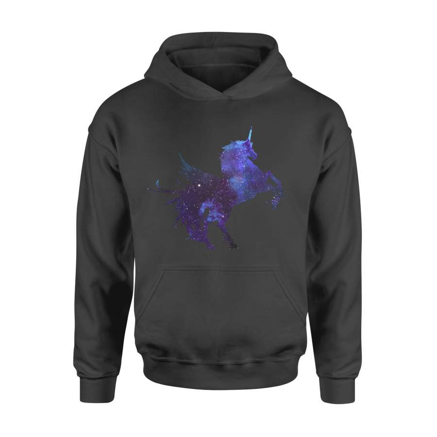 Animal gift idea Pegasus Unicorn Watercolor Space – Standard Hoodie