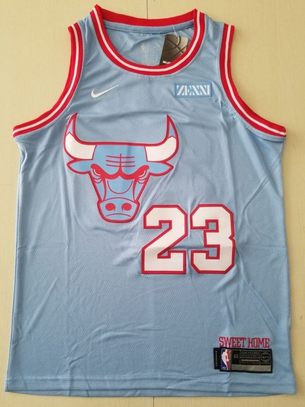 Chicago Bulls Michael Jordan #23 NBA 2020 Royal Blue Jersey