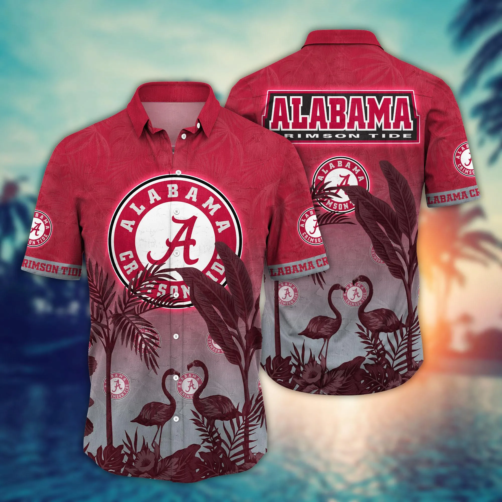 Alabama Crimson Tide NCAA Hawaiian Shirt Balmytime Aloha Shirt