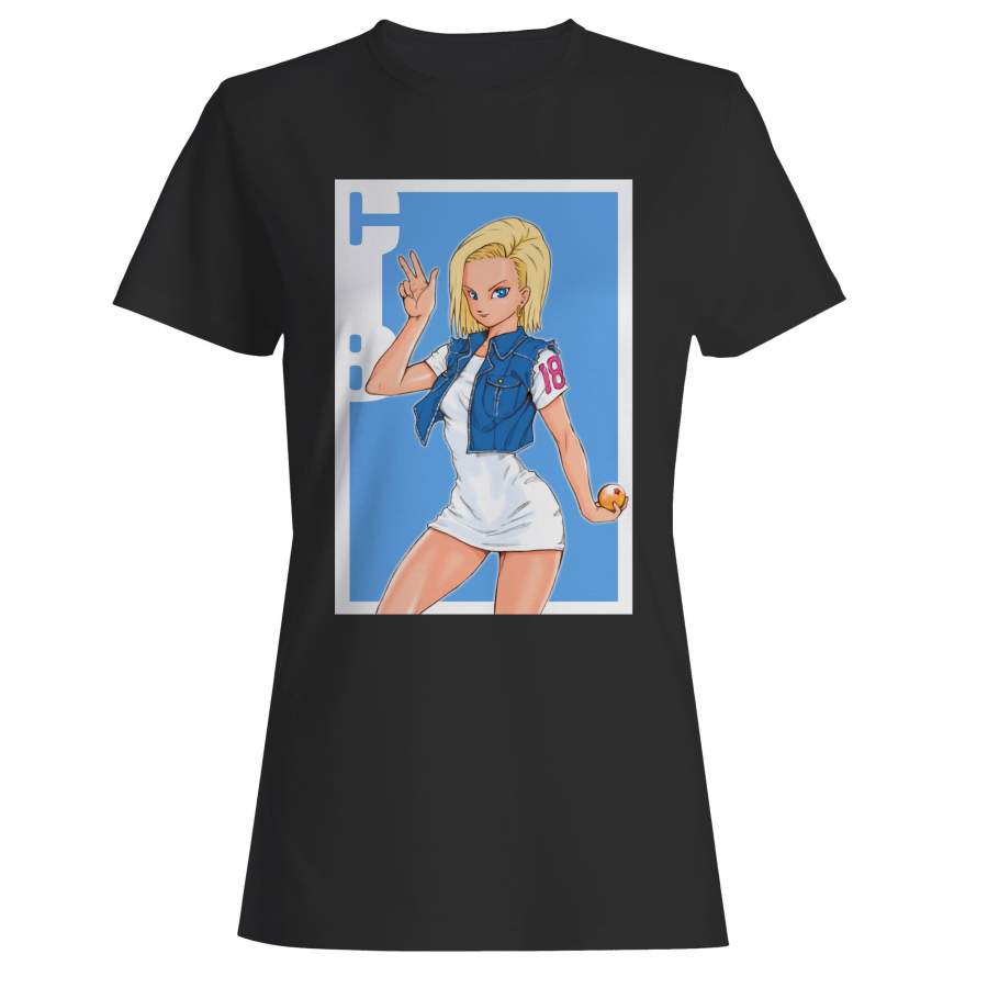 Badassy 18 Dragon Ball Woman’s T-Shirt