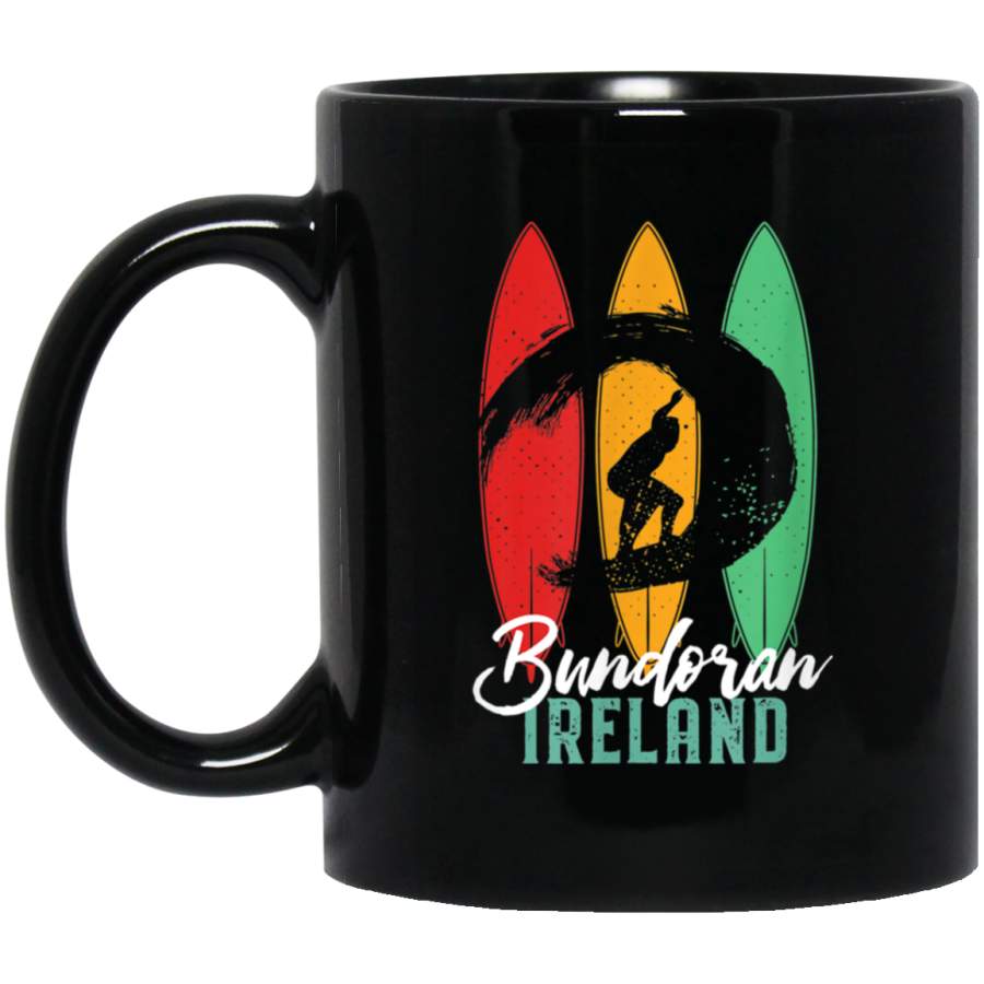 Bundoran Beach Ireland Surfer Mug Vintage Surfing Sports