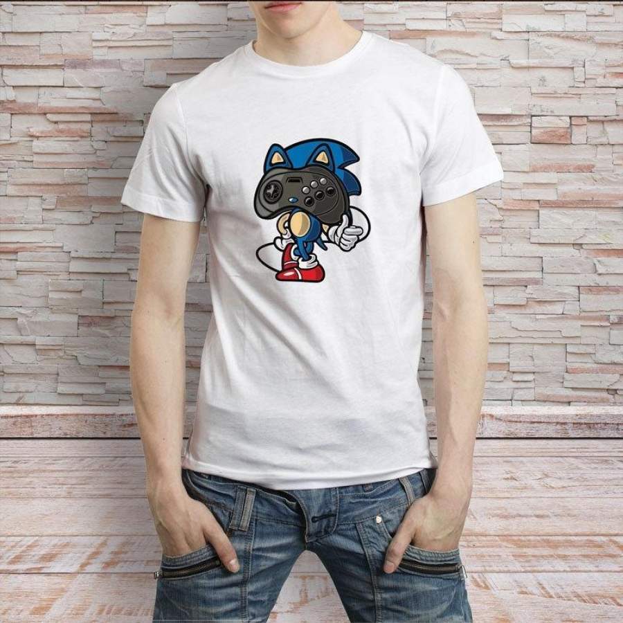 Sonic The Hedgehog Game Sega T-Shirt Men’S Tee