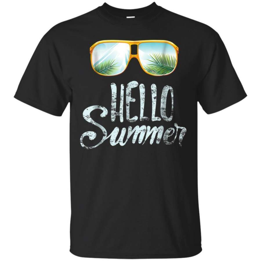 AGR Hello Summer Sun Glasses Tshirt Jaq T-shirt