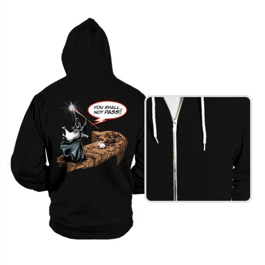 You Shall Not Pass Rabbit – Hoodies