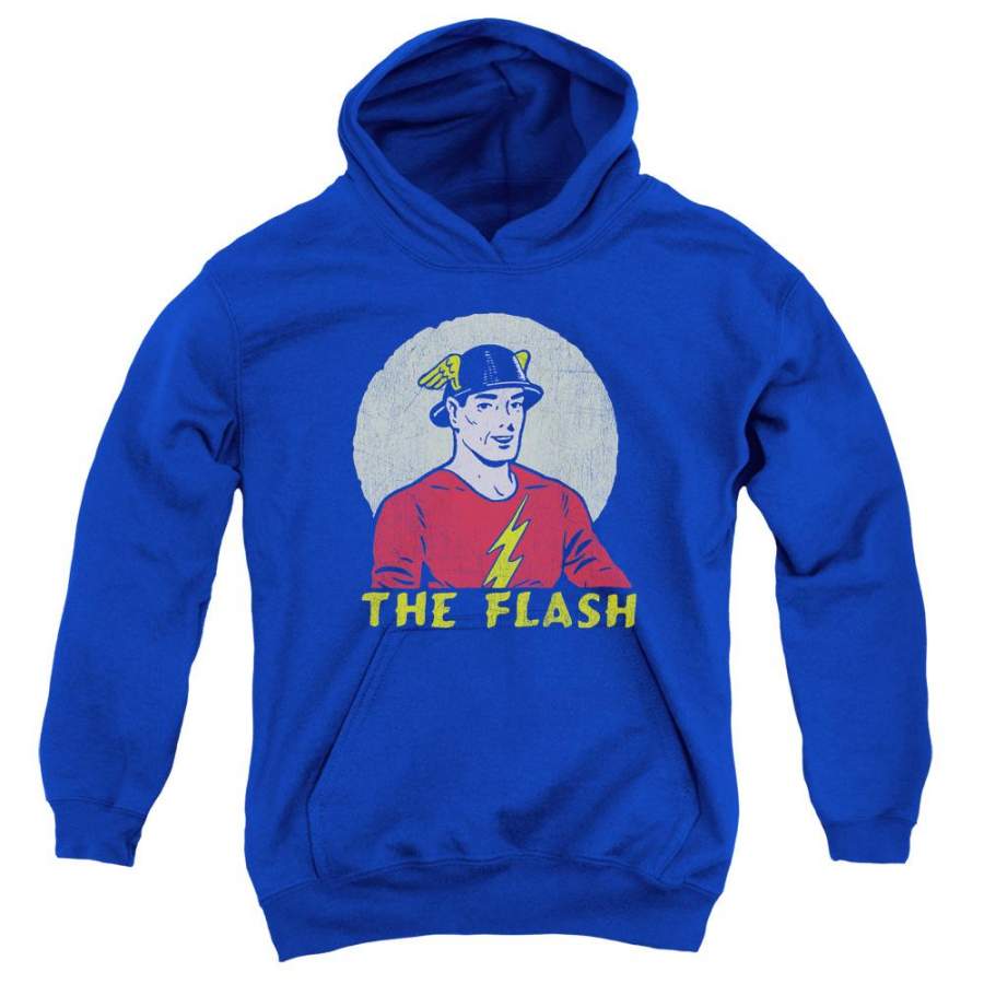 The Flash Faded Circle Youth Hoodie (Ages 8-12)