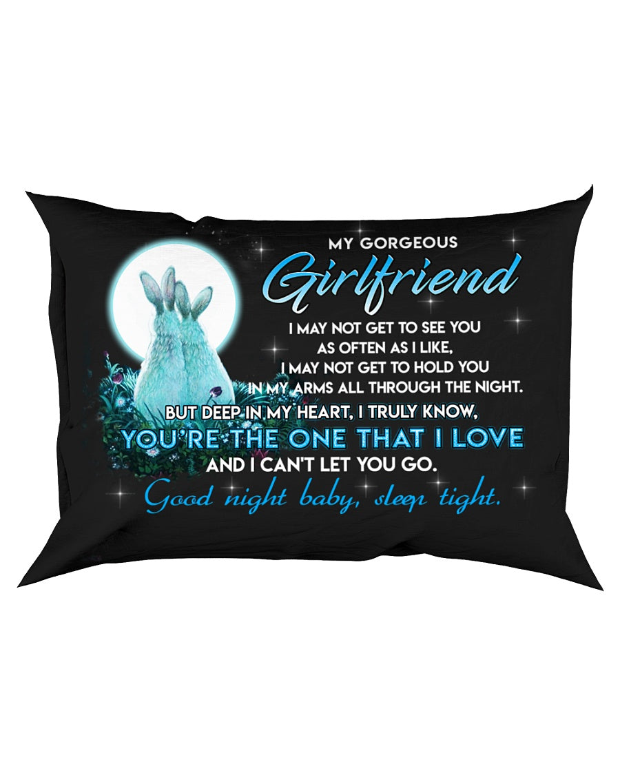 Rabbit Girlfriend Sleep Tight Pillowcase