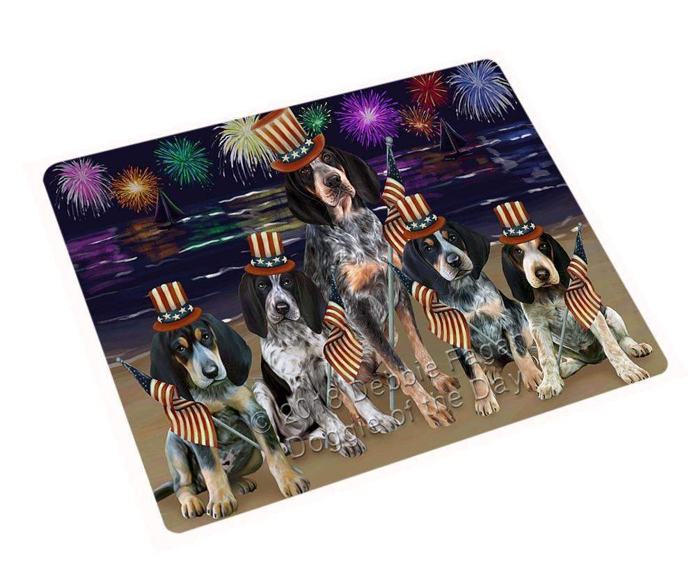 4Th Of July Independence Day Firework Bluetick Coonhounds Dog Blanket Blnkt62085