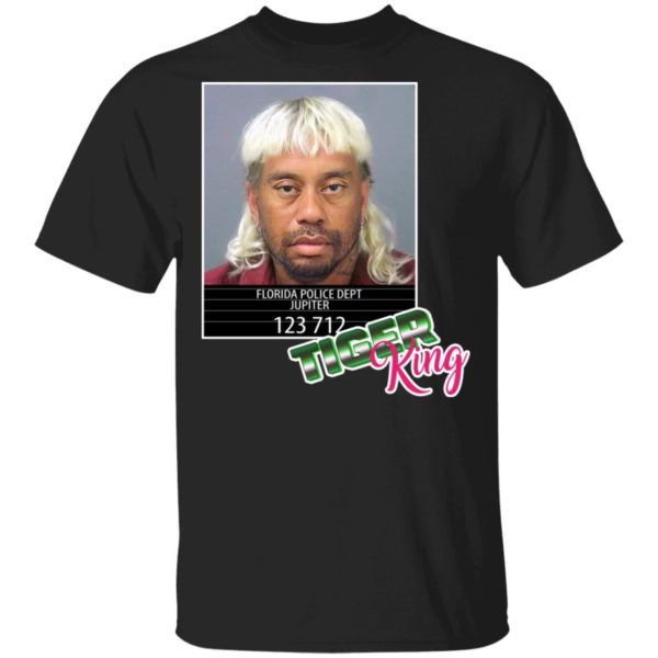 Tiger Woods Joe Exotic Tiger King Shirt