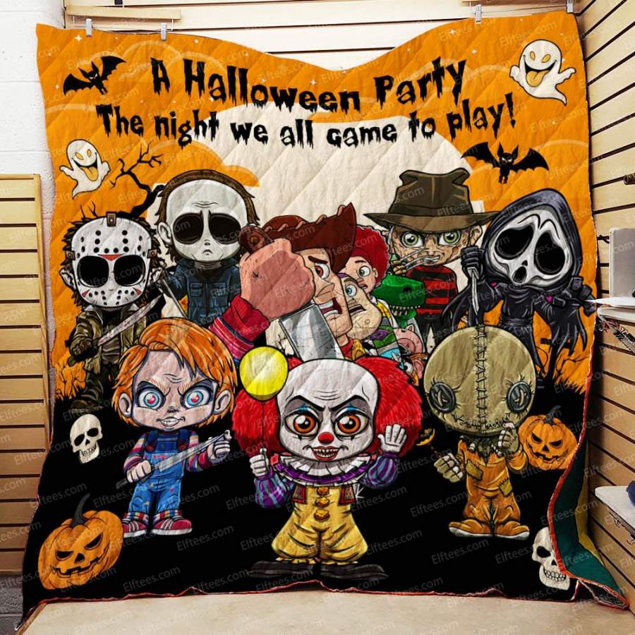 Halloween Party – The night we all came to play Quilt Blanket – HPN01