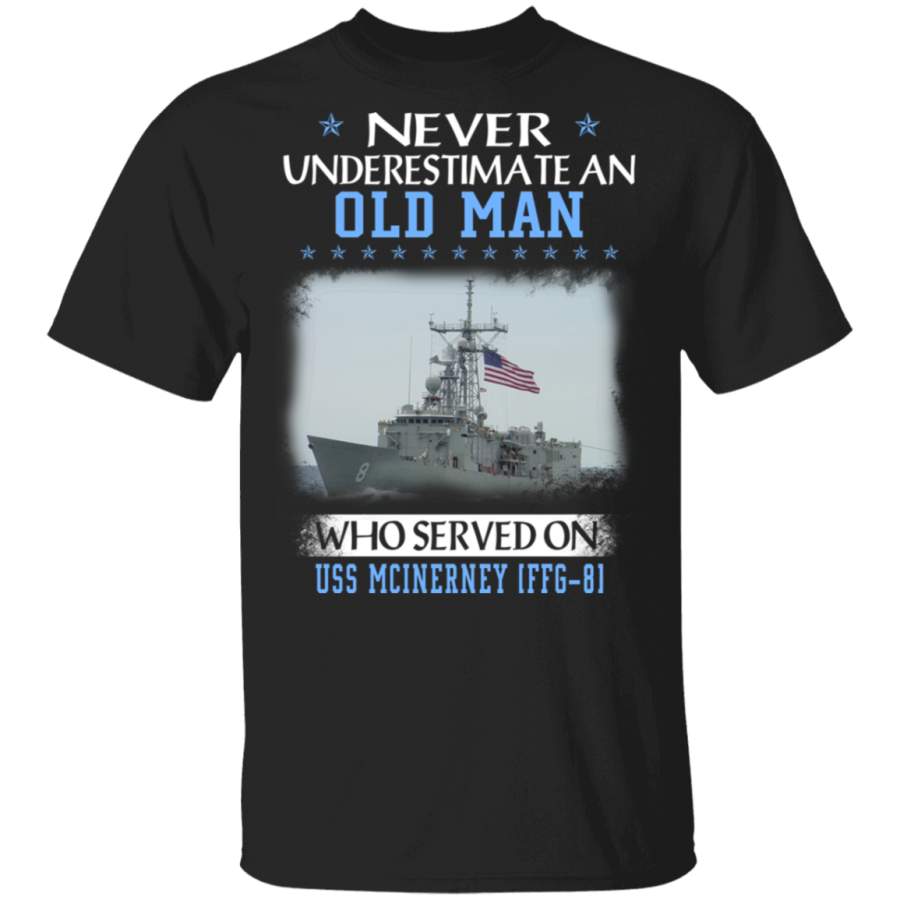 USS McInerney FFG-8 Veterans Day Christmas Gift T-Shirt