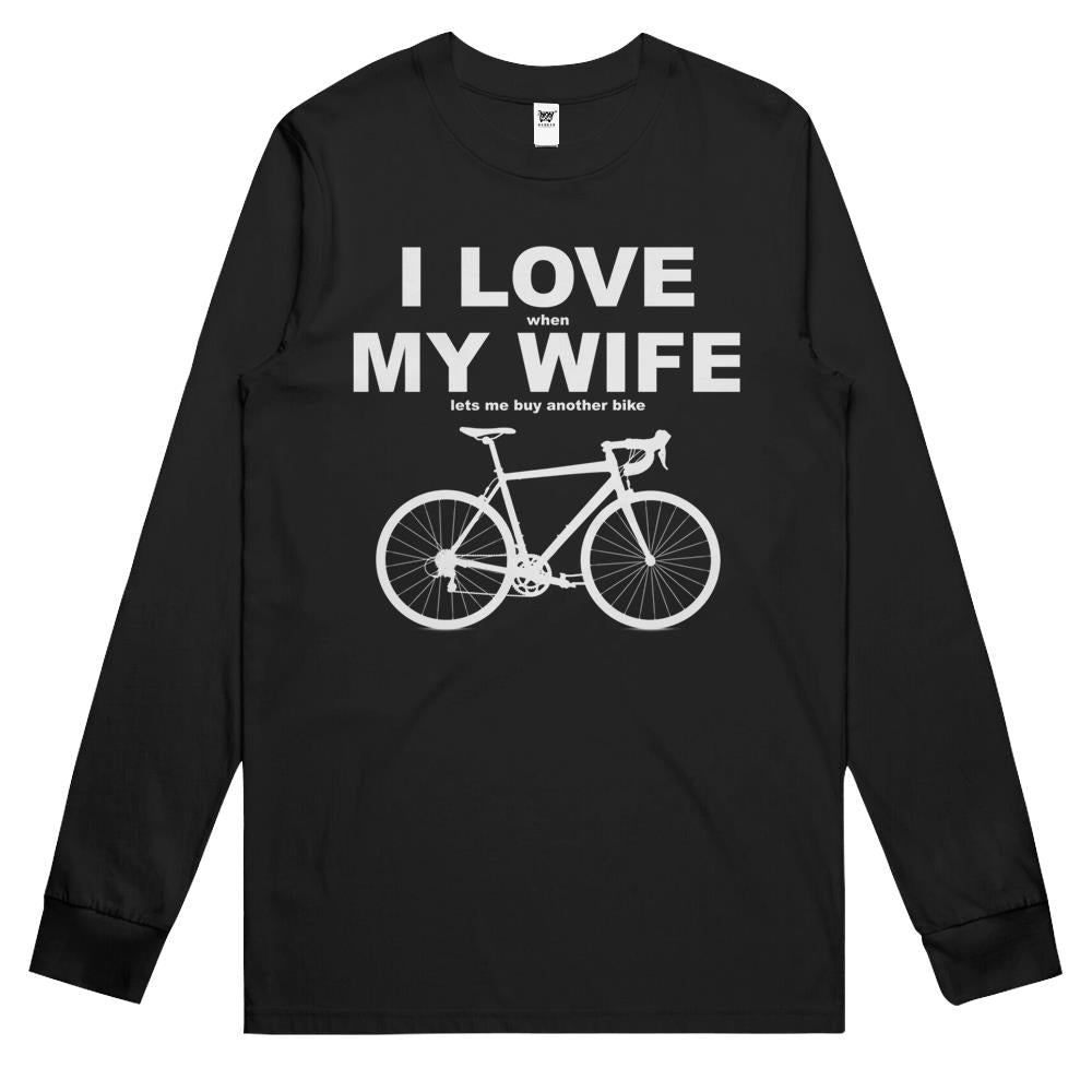 I Love My Wife Long Sleeve T Shirts