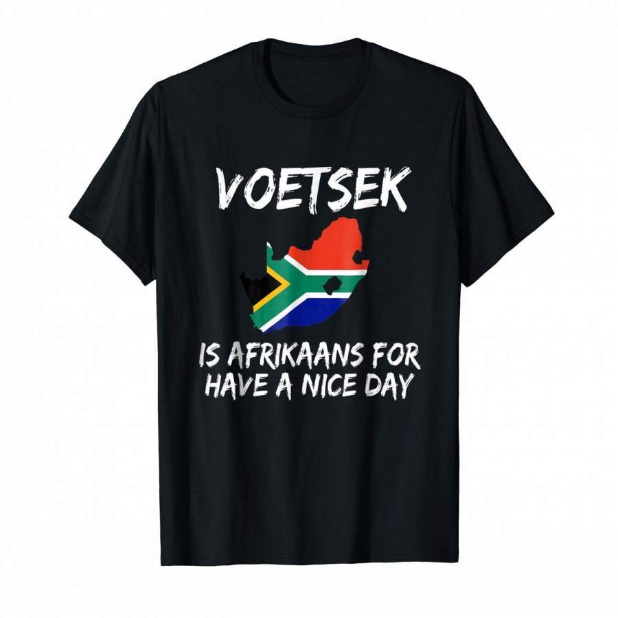 Voetsek funny t-shirt for South African expats