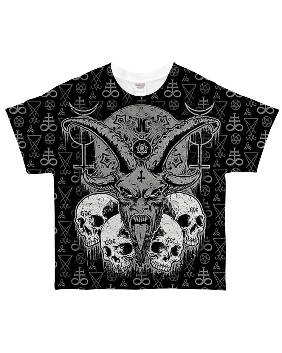 Baeelly™ Satan T-Shirt 3D – Td009