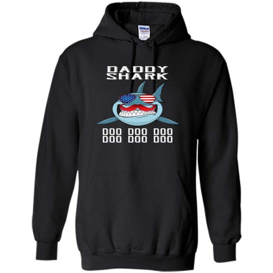 Daddy Shark Doo Doo Doo 1 – Gildan Heavy Blend Hoodie