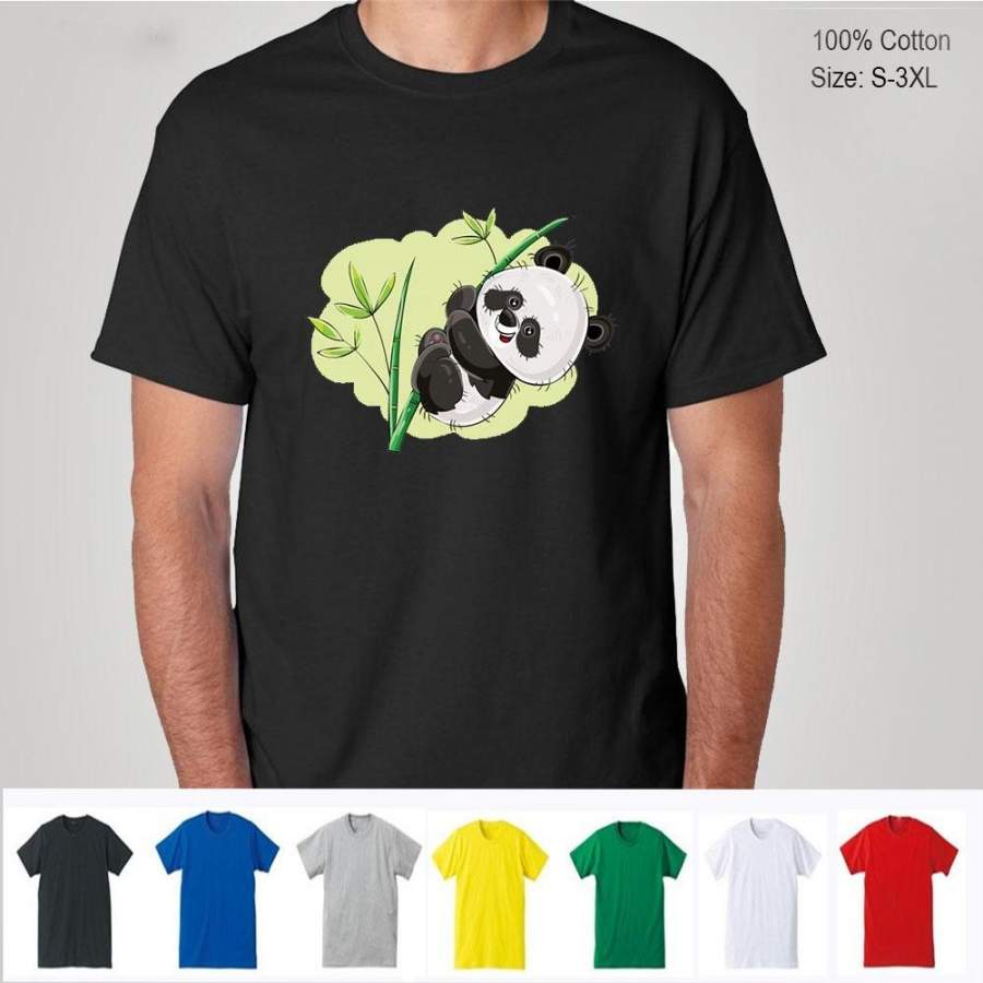 Panda T Shirt Casual