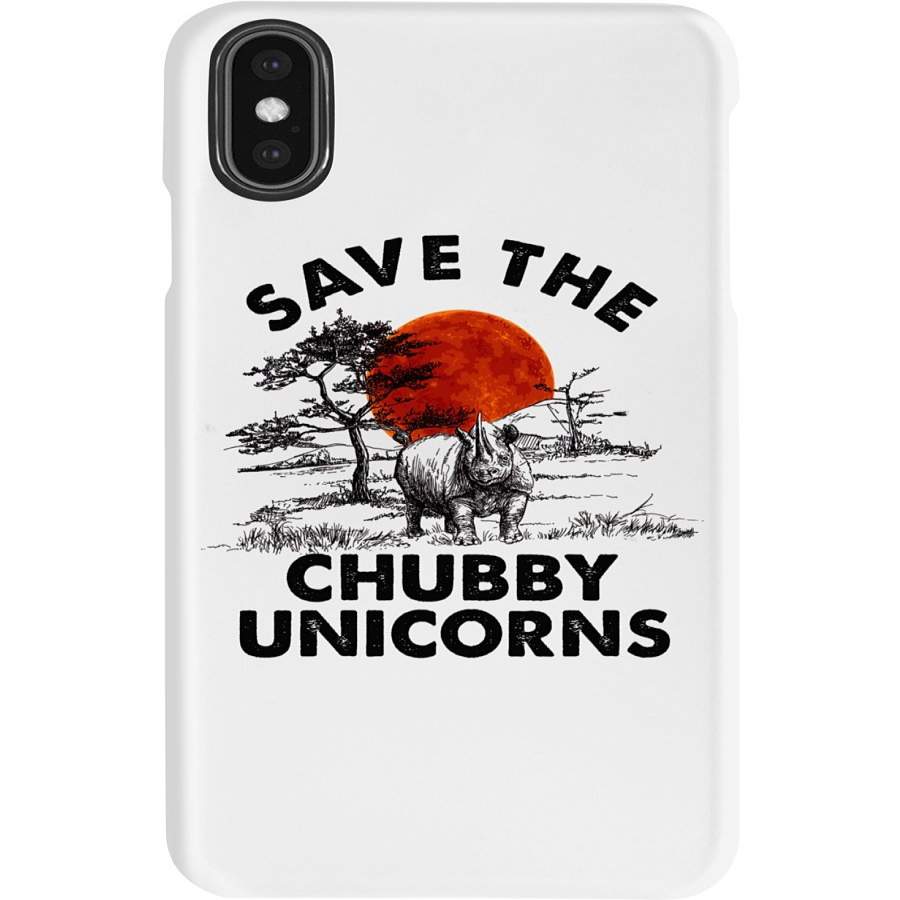 Save The Chubby Unicorns For Animal Lovers Phone case