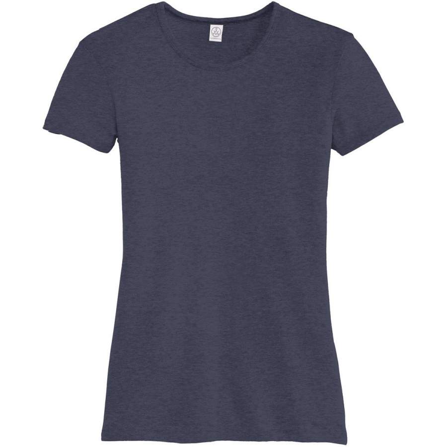 Alternative Apparel Women’s Navy The Keepsake Vintage 50/50 Tee