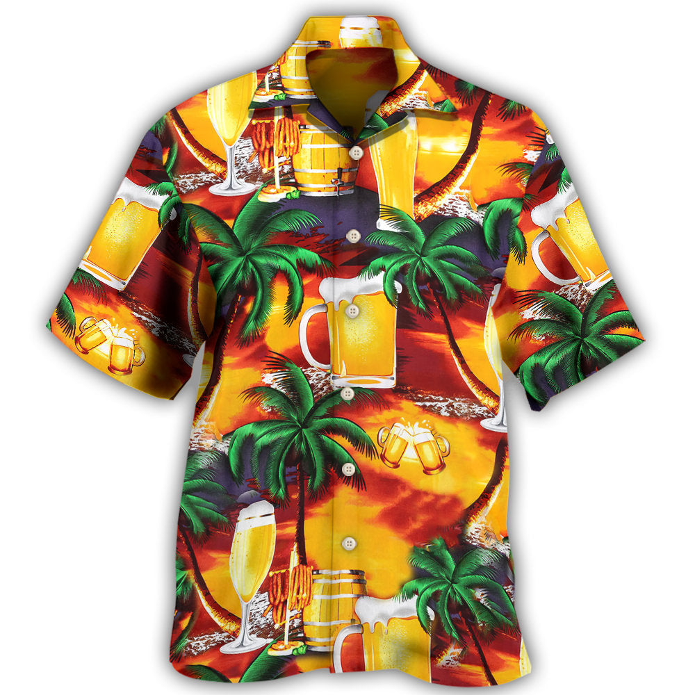 Beer In Paradise Tropical Hawaii Shirt Ha89906