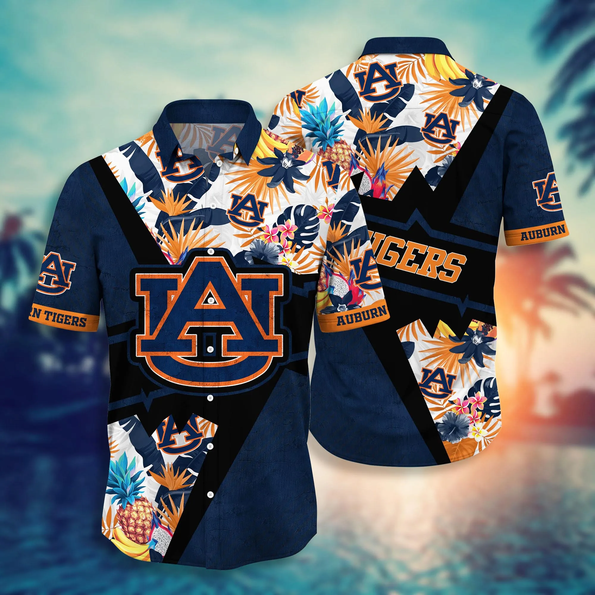 Auburn Tigers NCAA Hawaiian Shirt Midsummer Aloha Shirt