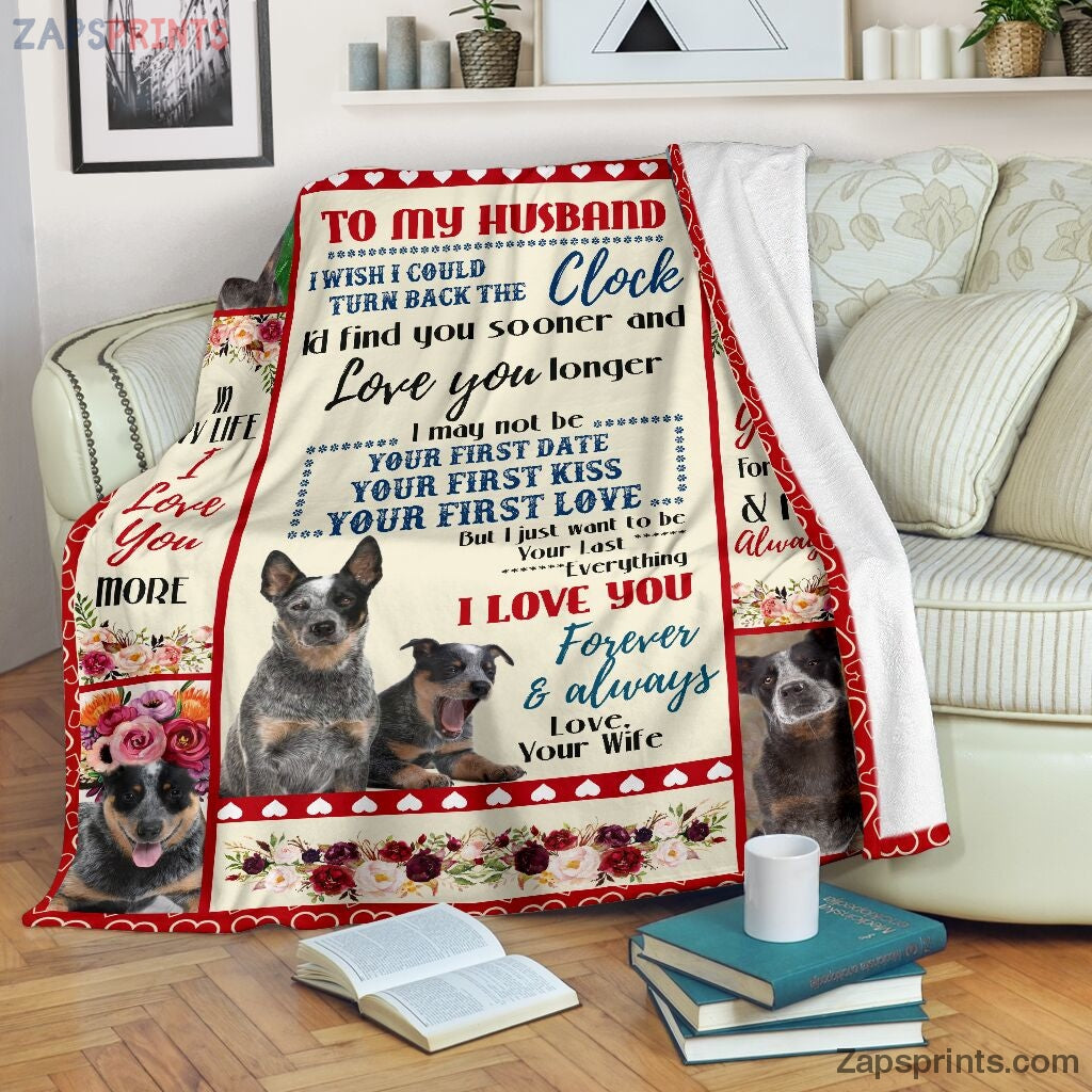 Heeler First Kiss First Love Blanket – Cool Gift Ideas