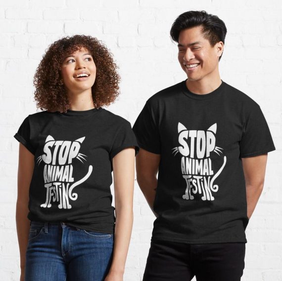 Stop Animal Testing Animal Protect Tshirt Hg