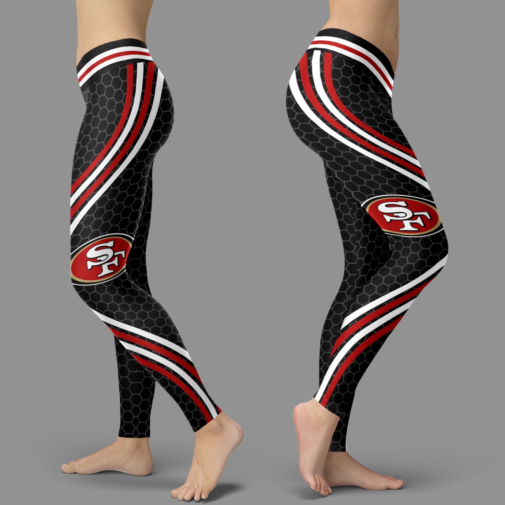 Black Curve San Francisco 49ers Leggings