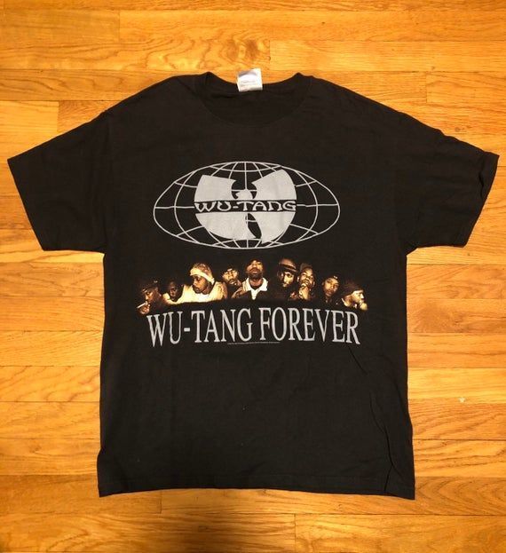 Vintage 90S Wu Tang Clan Forever Ghostface Rza Gza Redman Methodman Odb Rap Shirt2009 Shirt