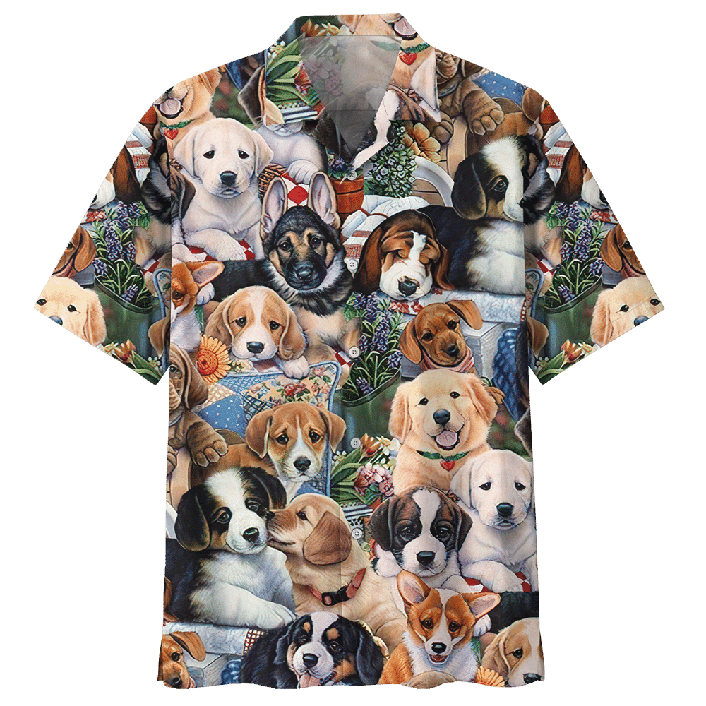 Golden Retriever Hawaii Shirt Ha31415