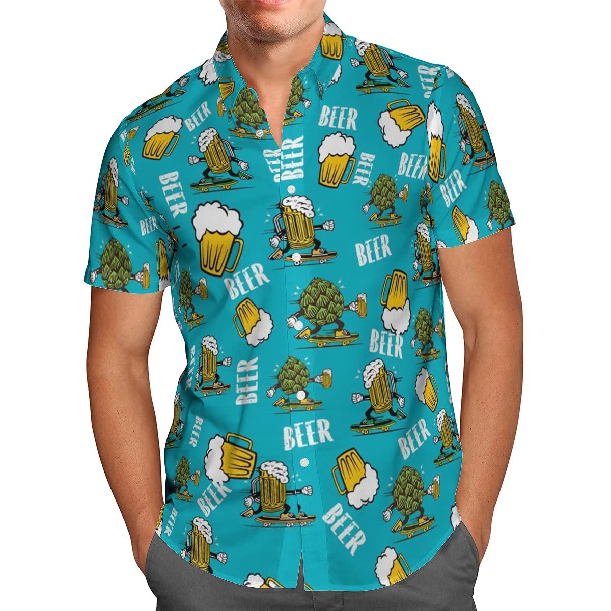 Beer Multicolor Best Design Hawaii Shirt Ha84100