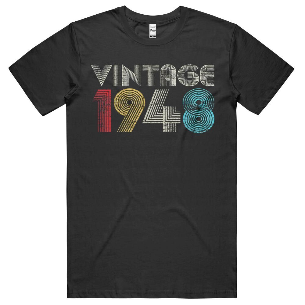 73rd Birthday Gifts Year Old – Vintage 1948 T-shirt