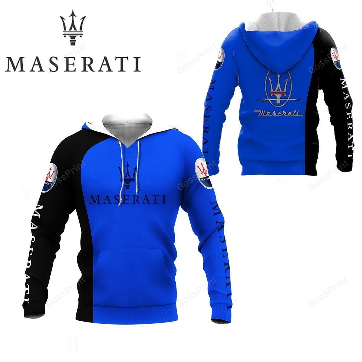 3D All Over Printed Maserati Shirts Ver 11