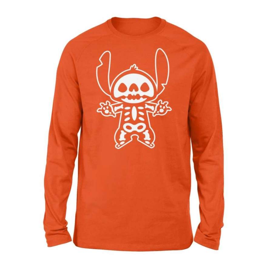 Stitch Bone Halloween Costume Gift Shirt – Standard Long Sleeve