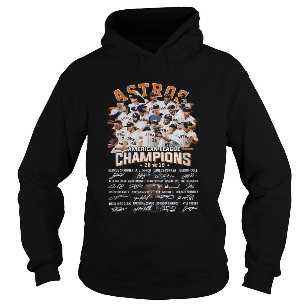 Houston Astros American League Champions 2019 Signature Shirt