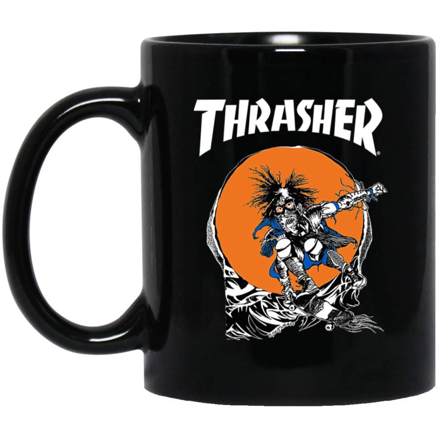 Thrasher Skate Outlaw Black Mug