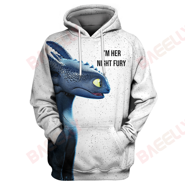 Baeelly⢠How to Train Your Dragon – Couple – Combo Hoodie 3D + Jogger 3D – V841