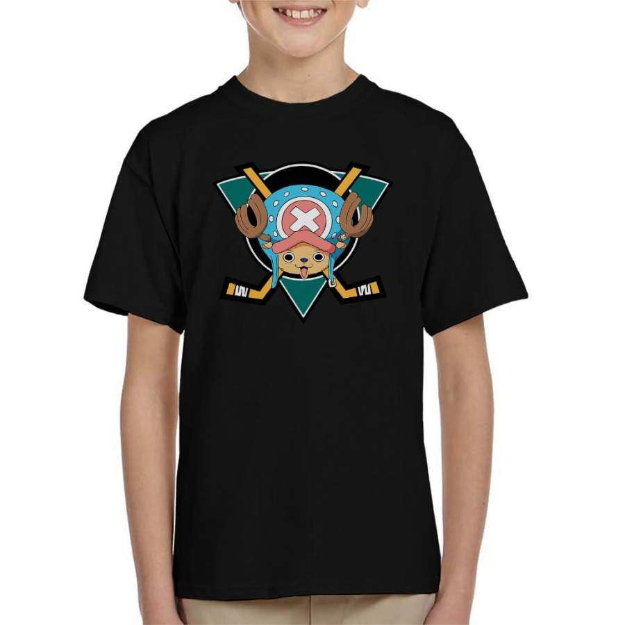 Tony Tony Chopper Mighty Ducks One Piece Kid’s T-shirt