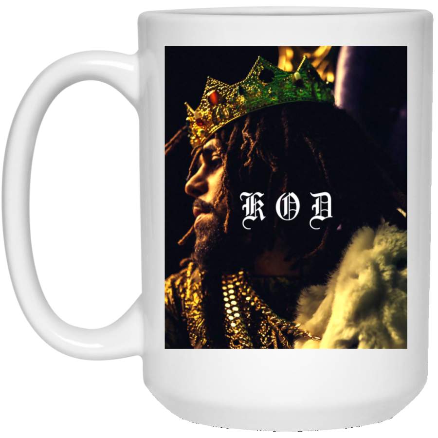 J Cole KOD 15 oz. White Mug