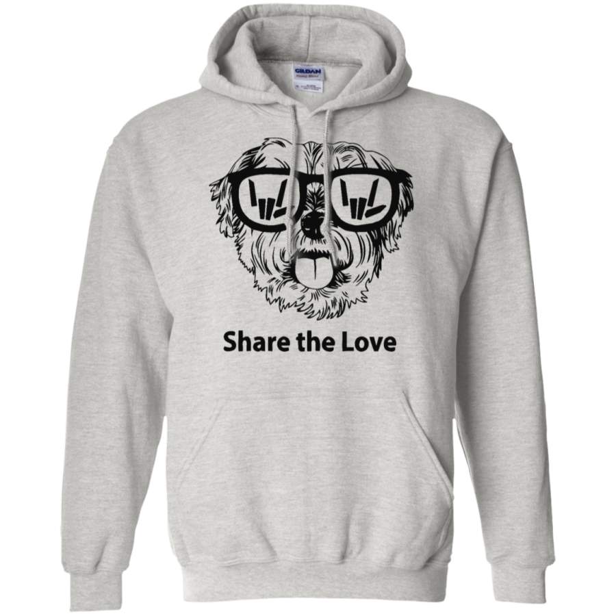 AGR share the love Gildan Pullover Hoodie