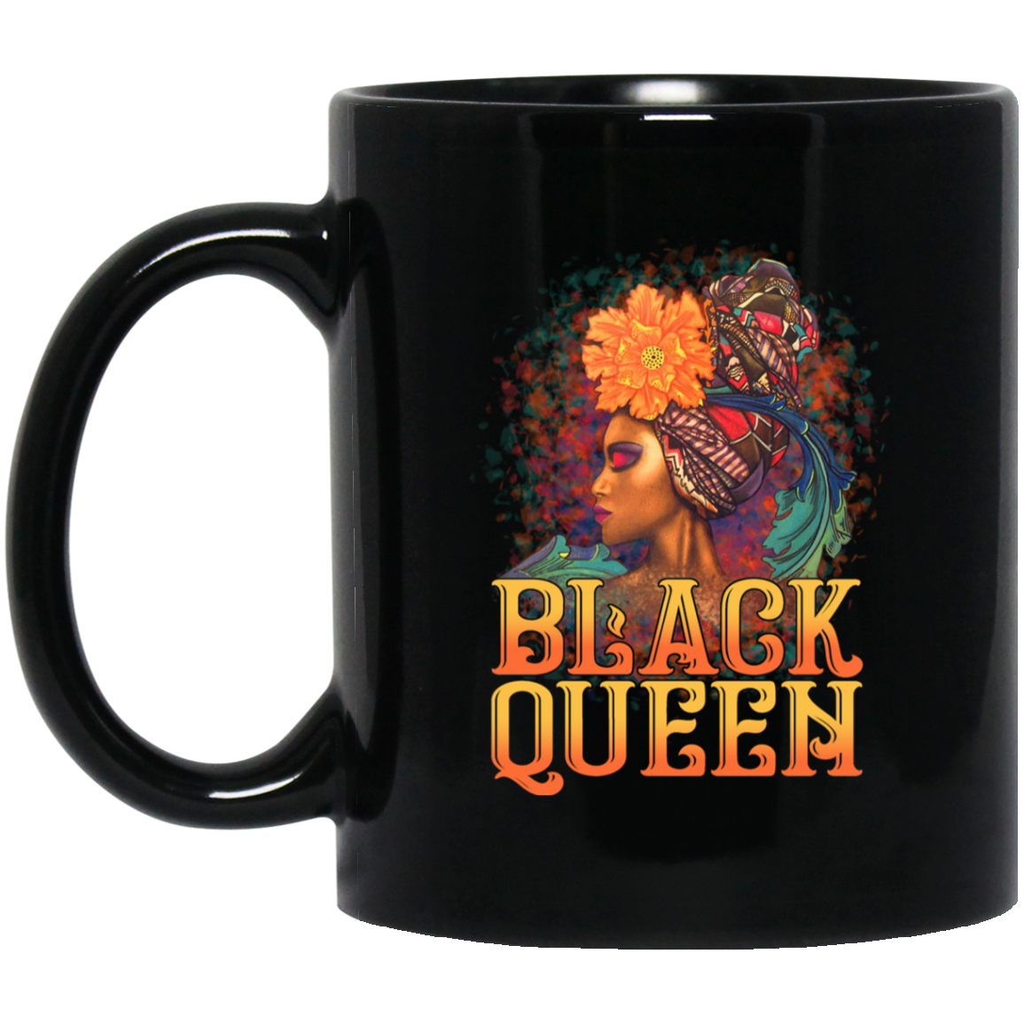 Black Queen Mug Coffee African American Cup For Melanin Pride Women