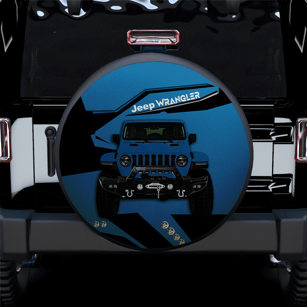 Blue Jeep Car Spare Tire Covers Gift For Campers