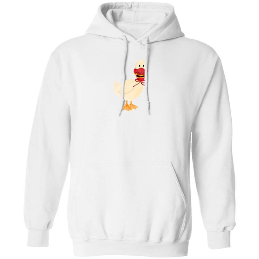 Unsatisfied Bird Light Blue Hoodie