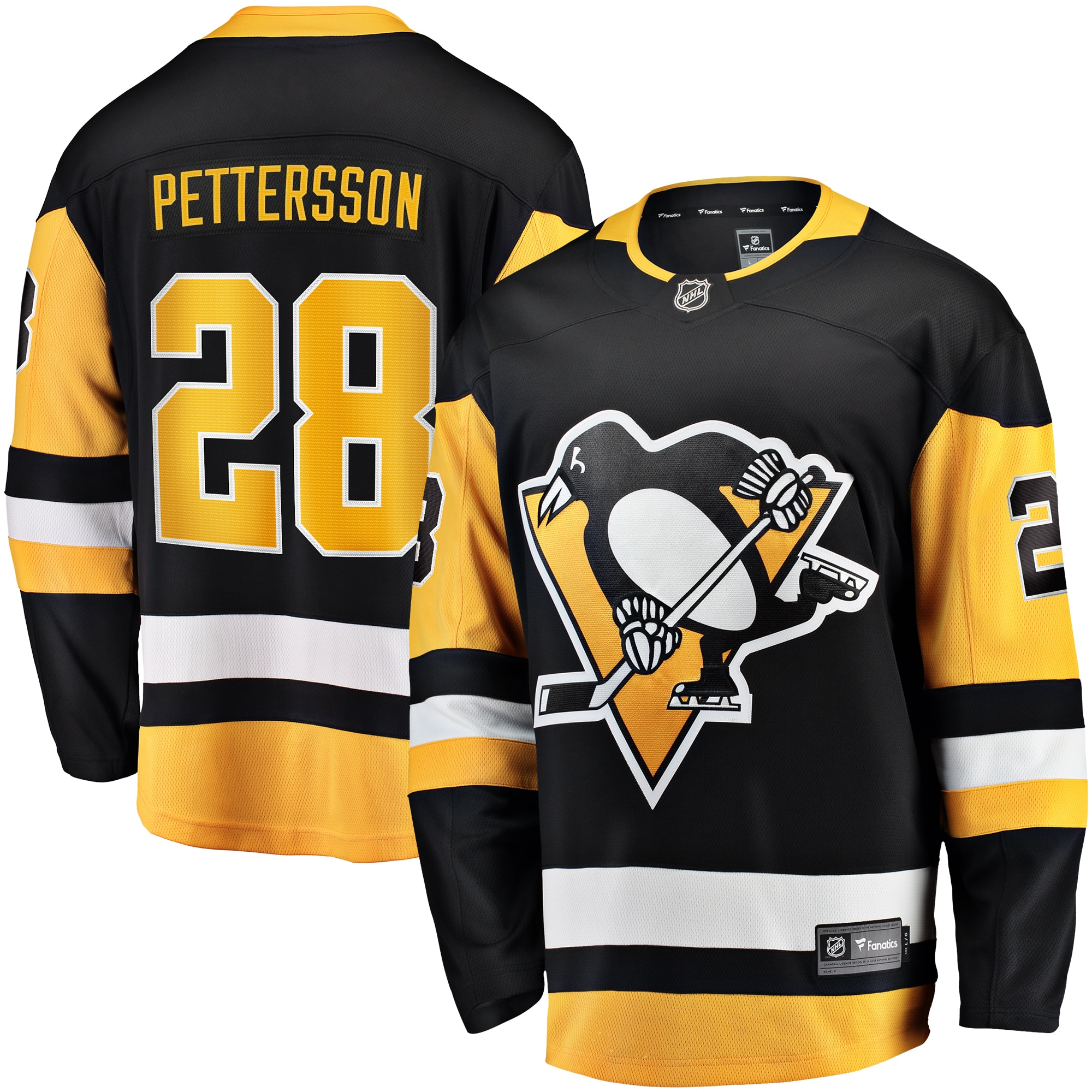 Marcus Pettersson Pittsburgh Penguins Home Breakaway Player Jersey – Black