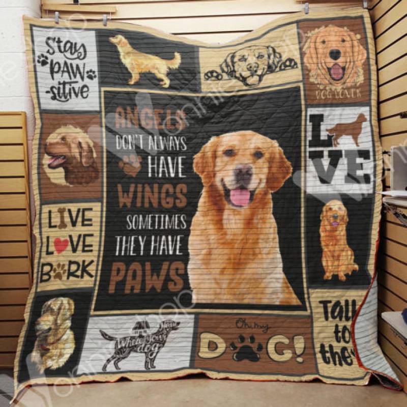 Golden Retriever Dog Blanket AU2301 81O31