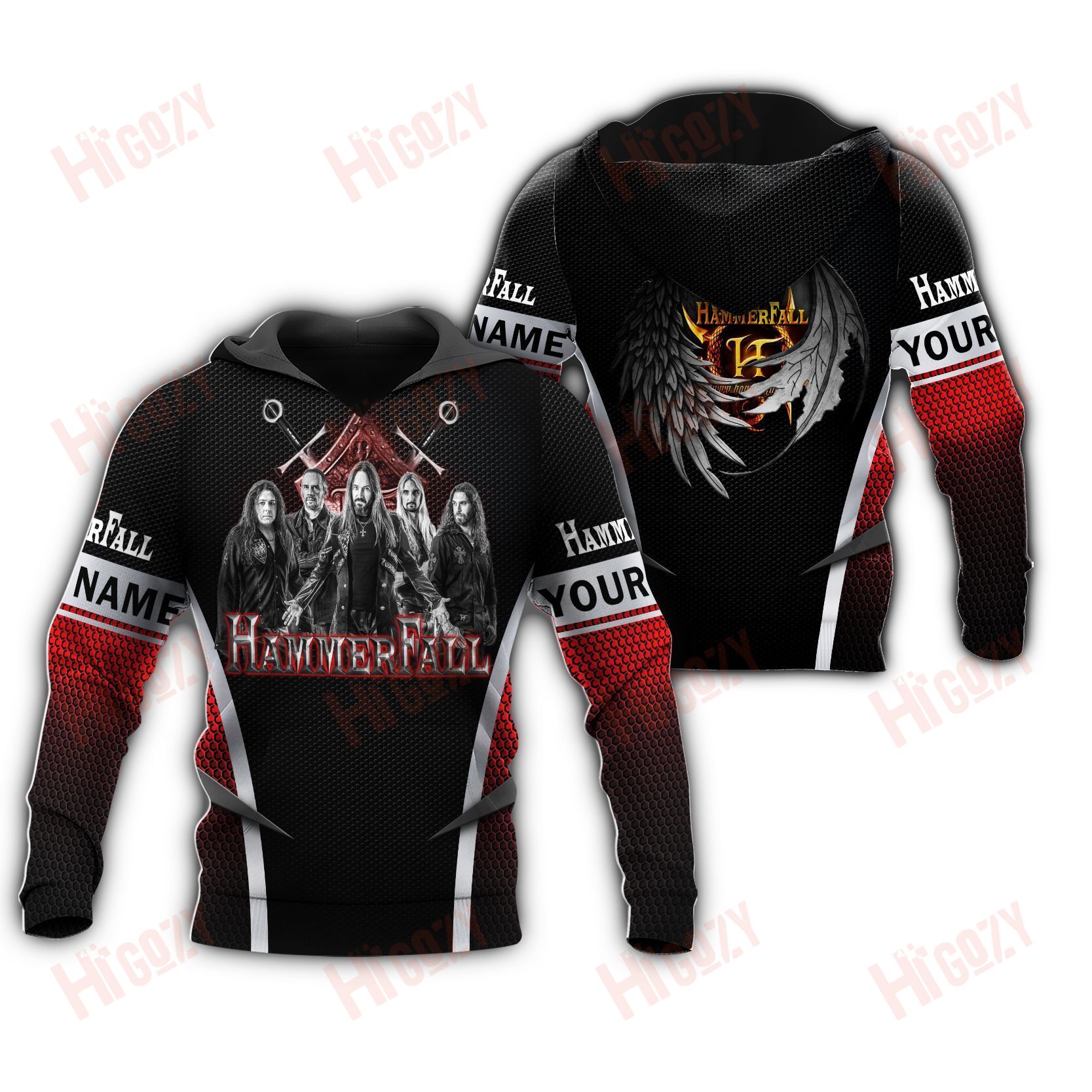 Baeelly™ Hammerfall 3D All Over Printed Clothes – Mt746