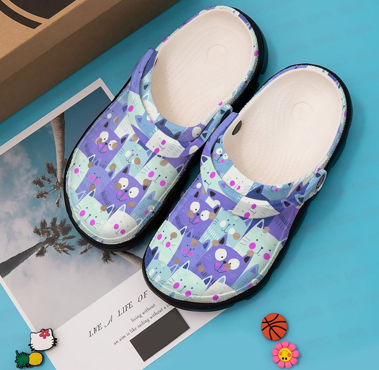 Cats Personalized Clog, Custom Name, Text, Color, Number Fashion Style For Women, Men, Kid, Print 3D Cute Cats