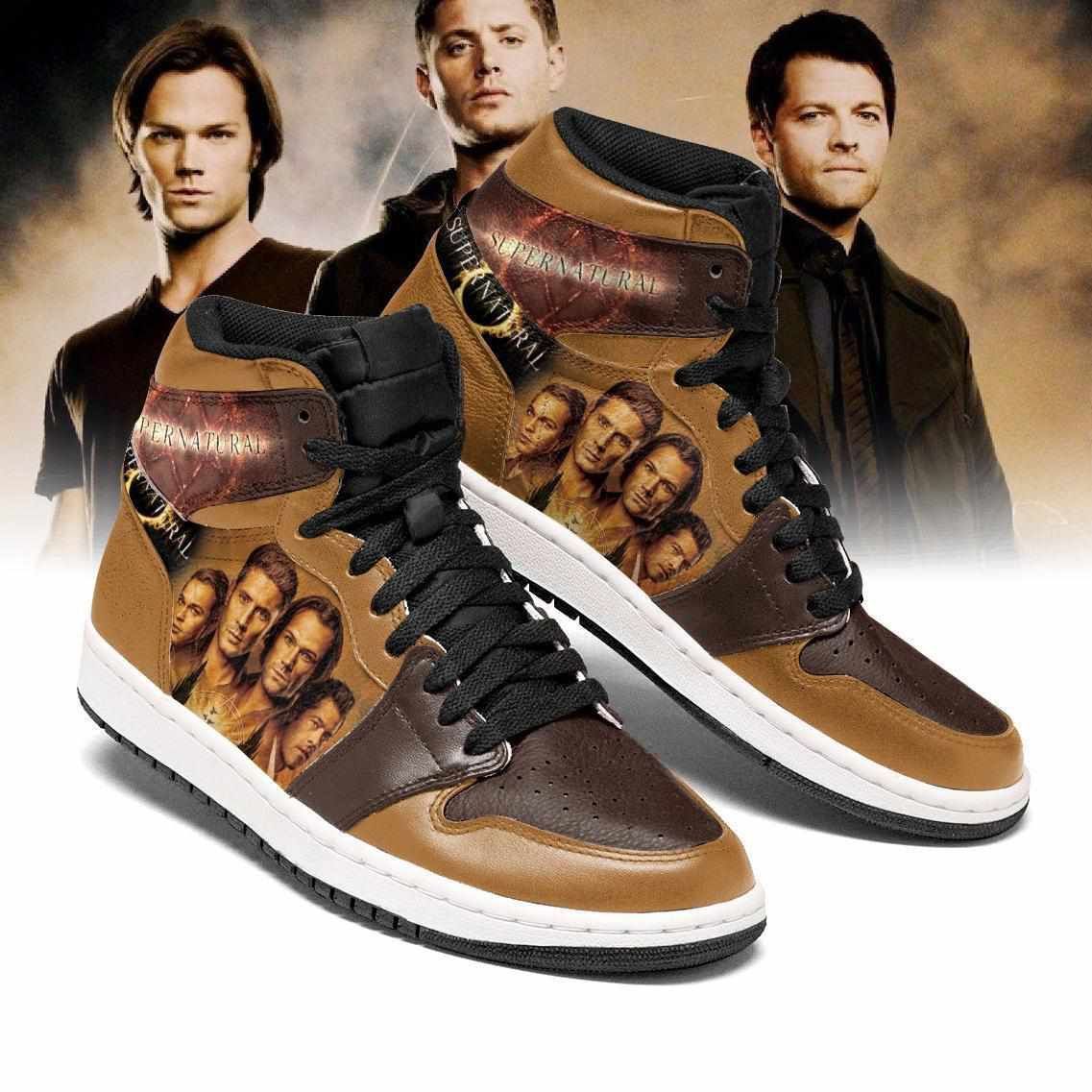 Supernatural Tv Series Air Jordan Shoes Sport Custom Sneakers